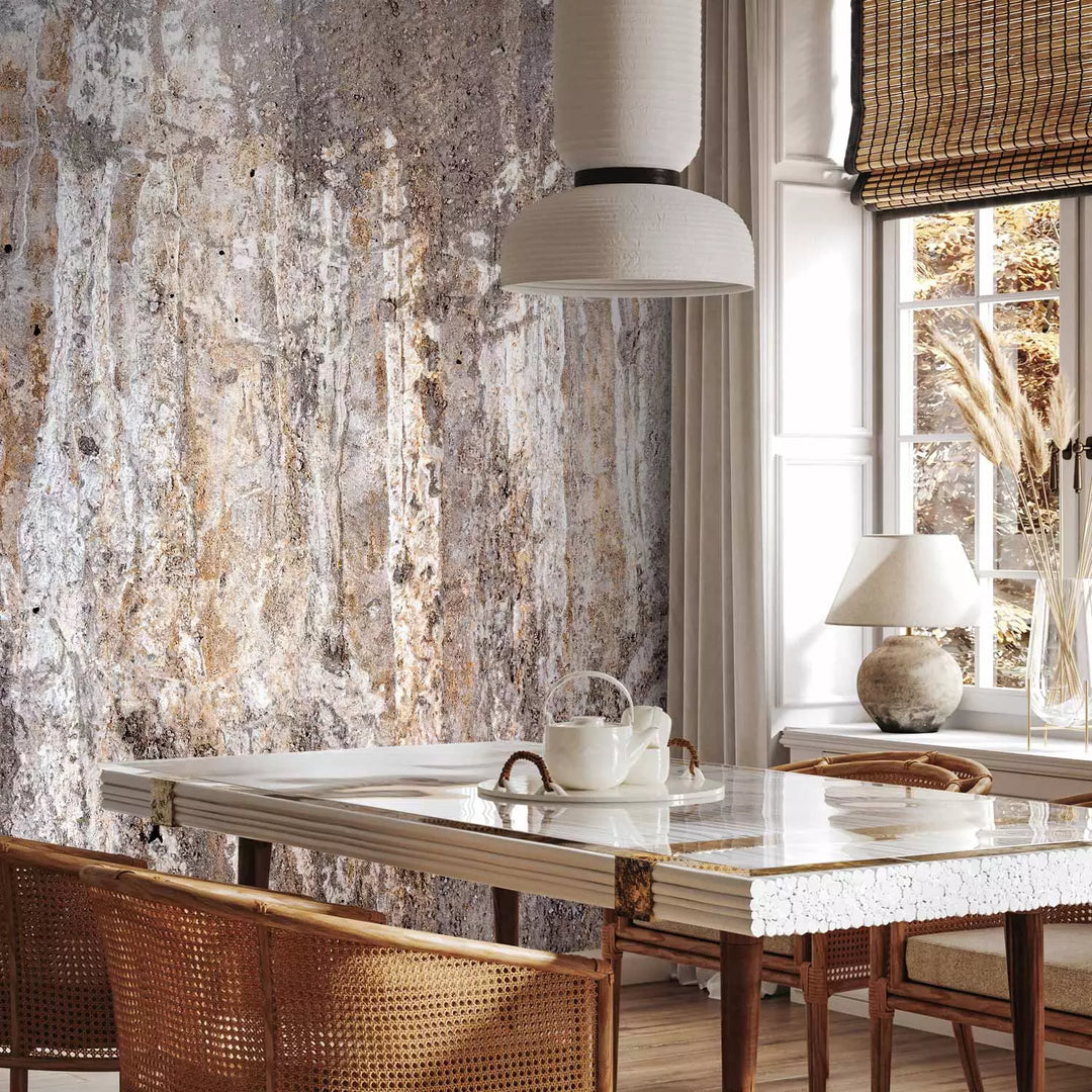 Fototapetes - meža formas brūnos toņos, 137882