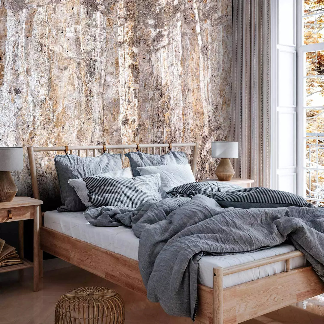 Fototapetes - meža formas brūnos toņos, 137882