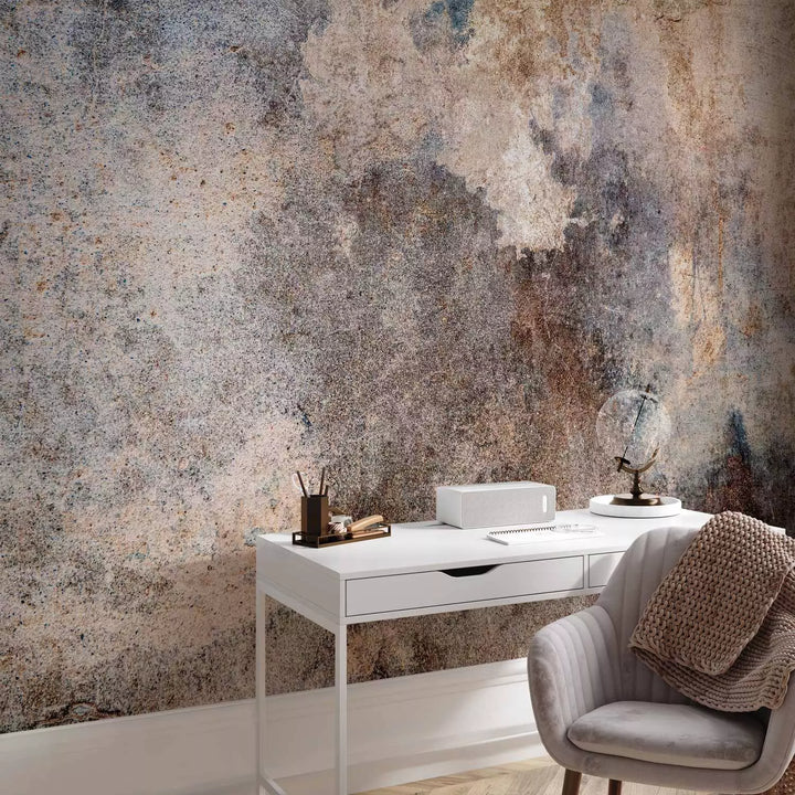 Abstraktas fototapetes brūnos toņos ar abstrakta tekstūru G-ART