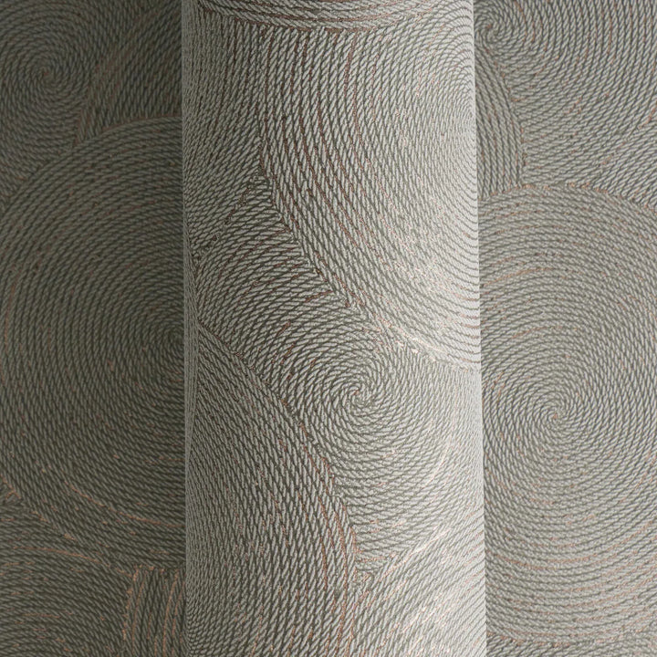 Tapetes ar apļveida rakstu un elegantiem metāliskiem akcentiem  AS Creation