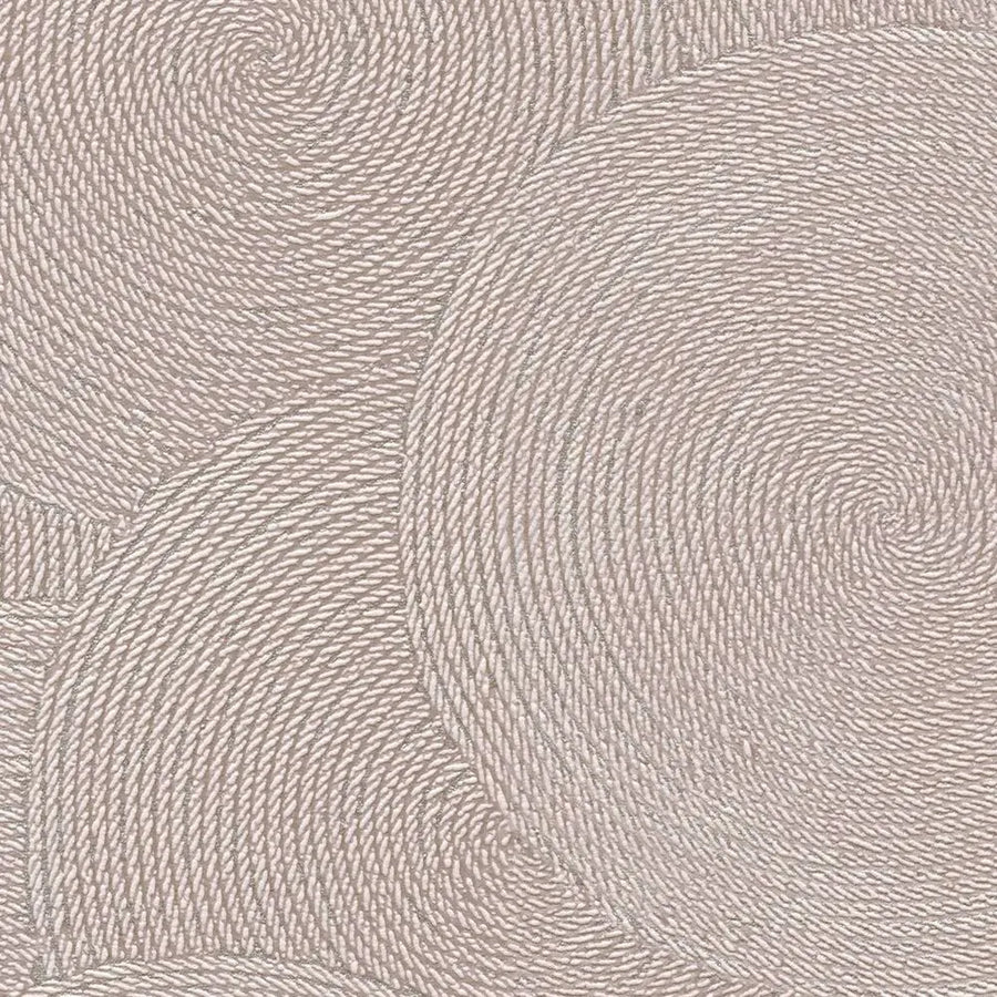 Abstraktas apļu tapetes taupe (3010627) AS Creation