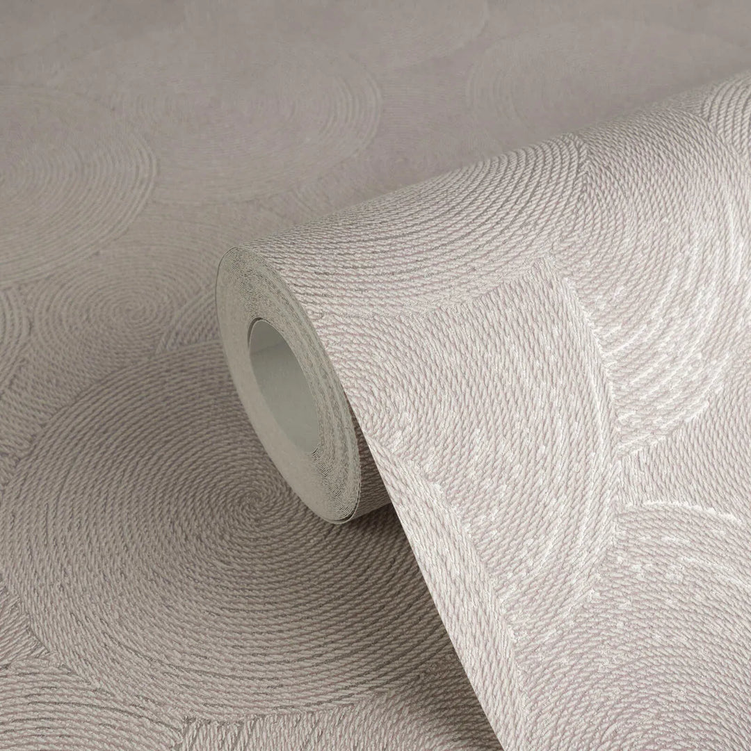 Abstraktas apļu tapetes taupe (3010627) AS Creation