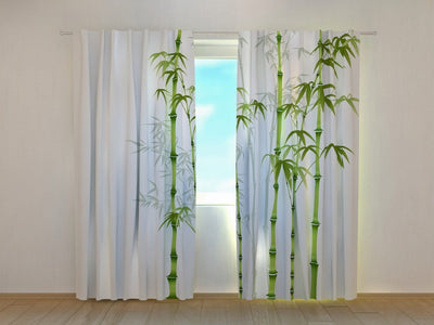 Oriental curtains - Oriental bamboo Tapetenshop.lv
