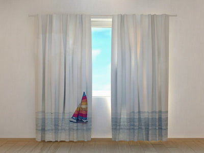 Choose photo curtains to refresh your living room on Tapetenshop.lv