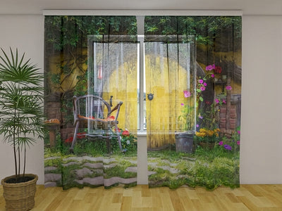 Fabulous curtains for children's room with a fairy tale theme - Hobita MājaPetenshop.lv