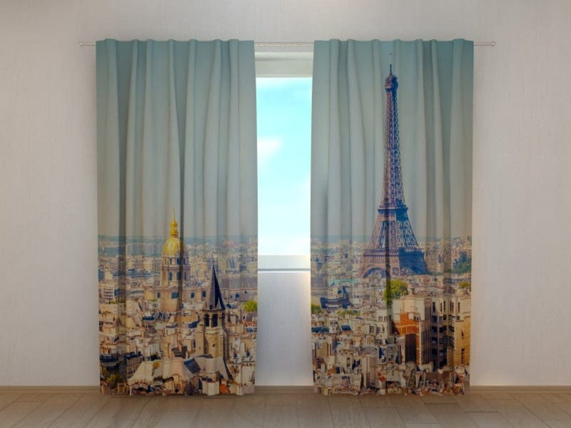 Order curtains today and turn your house into a real Paris Tapetenshop.lv