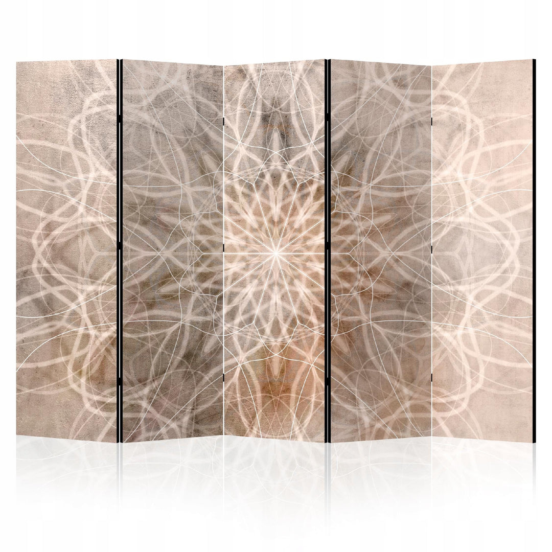 Aizslietnis, 225x172, Harmonija - ar mandala rakstu brūnos toņos L-ART