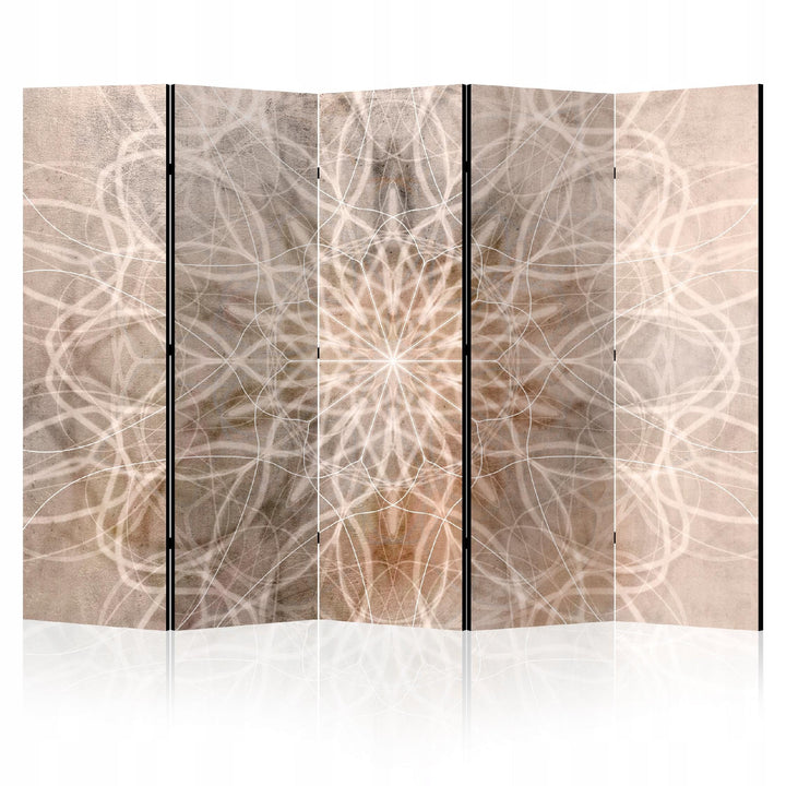 Aizslietnis, divpusējs 225x172, Harmonija - ar mandala rakstu brūnos toņos L-ART