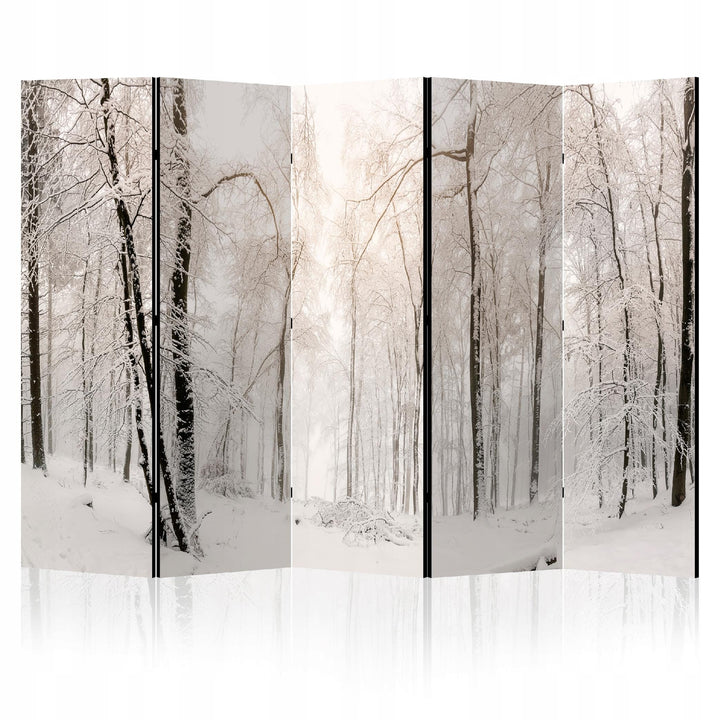 Dekoratīvs istabas aizslietnis, divpusējs, 225x172, Sniegotā meža pasaka L-ART