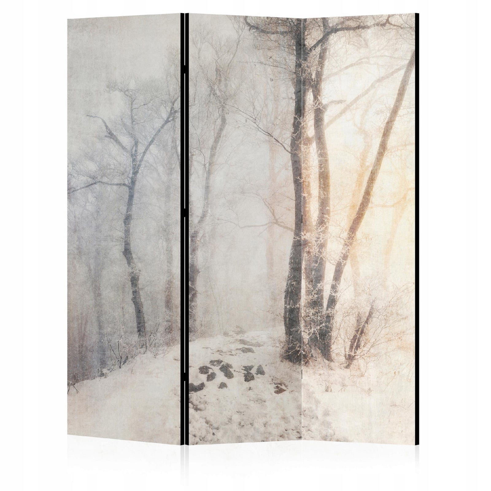 Aizslietnis, vienpusējs, 135x172, Miglainais ziemas mežs L-ART