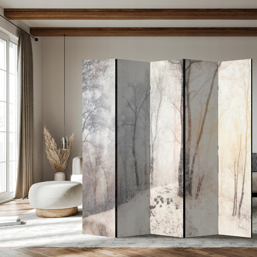 Aizslietnis, vienpusējs, 225x172, Miglainais ziemas mežs L-ART