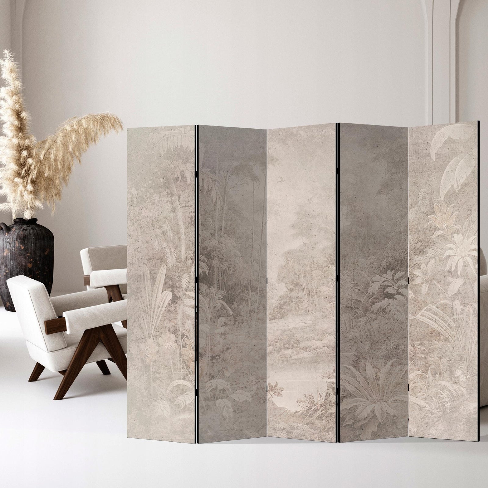 Aizslietnis, vienpusējs istabas sadalītājs, 225x172, jungle L-ART