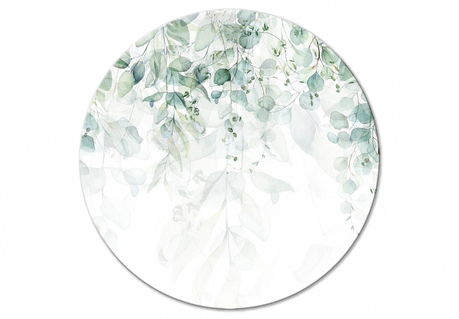 Apaļa glezna (Deluxe) - Efejas ar zaļām lapām - 148673 G-ART