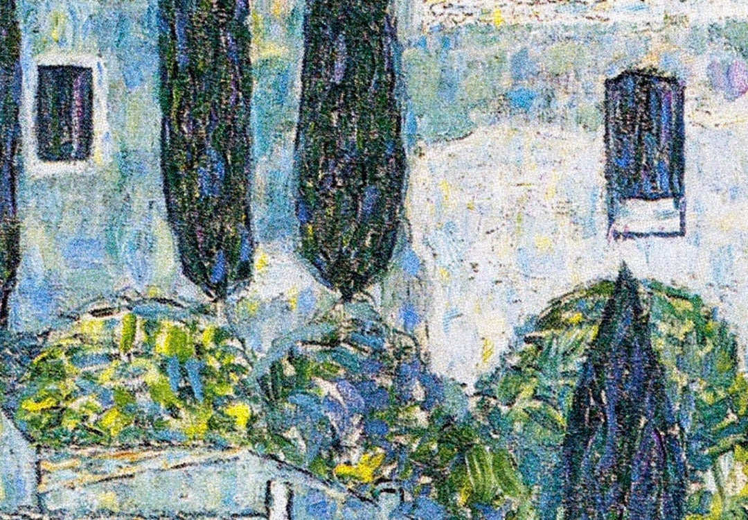 Apaļa glezna (Deluxe) - Kasones baznīca, Gustavs Klimts - 148734 G-ART