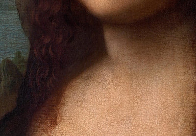 Apaļa Glezna (Deluxe) - Leonardo da Vinči - Mona Lizas portrets, 148722 Tapetenshop.lv