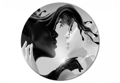 Apaļa kanva (Deluxe) - Skūpsts, 148623 G-ART