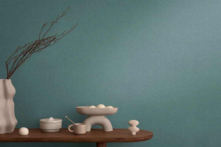 Augstas kvalitātes matētas neaustas tapetes ar vieglu tekstila faktūru | tumši zilā, zelta | 3010177 AS Creation