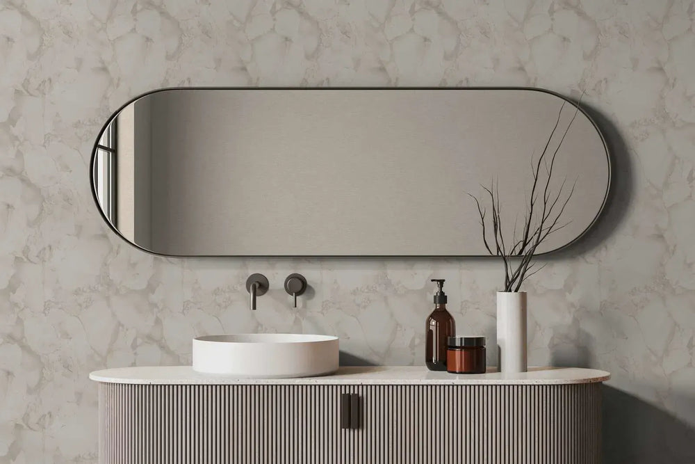 Augstas kvalitātes tapetes ar gaiša marmora izskatu  - 3012202 AS Creation