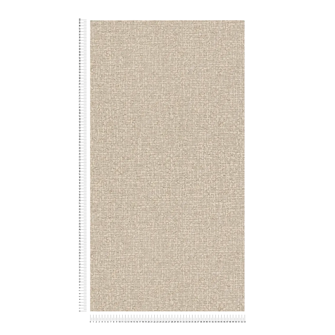 Augstas kvalitātes tapetes ar auduma faktūru - bēšos toņos - 3011123 AS Creation