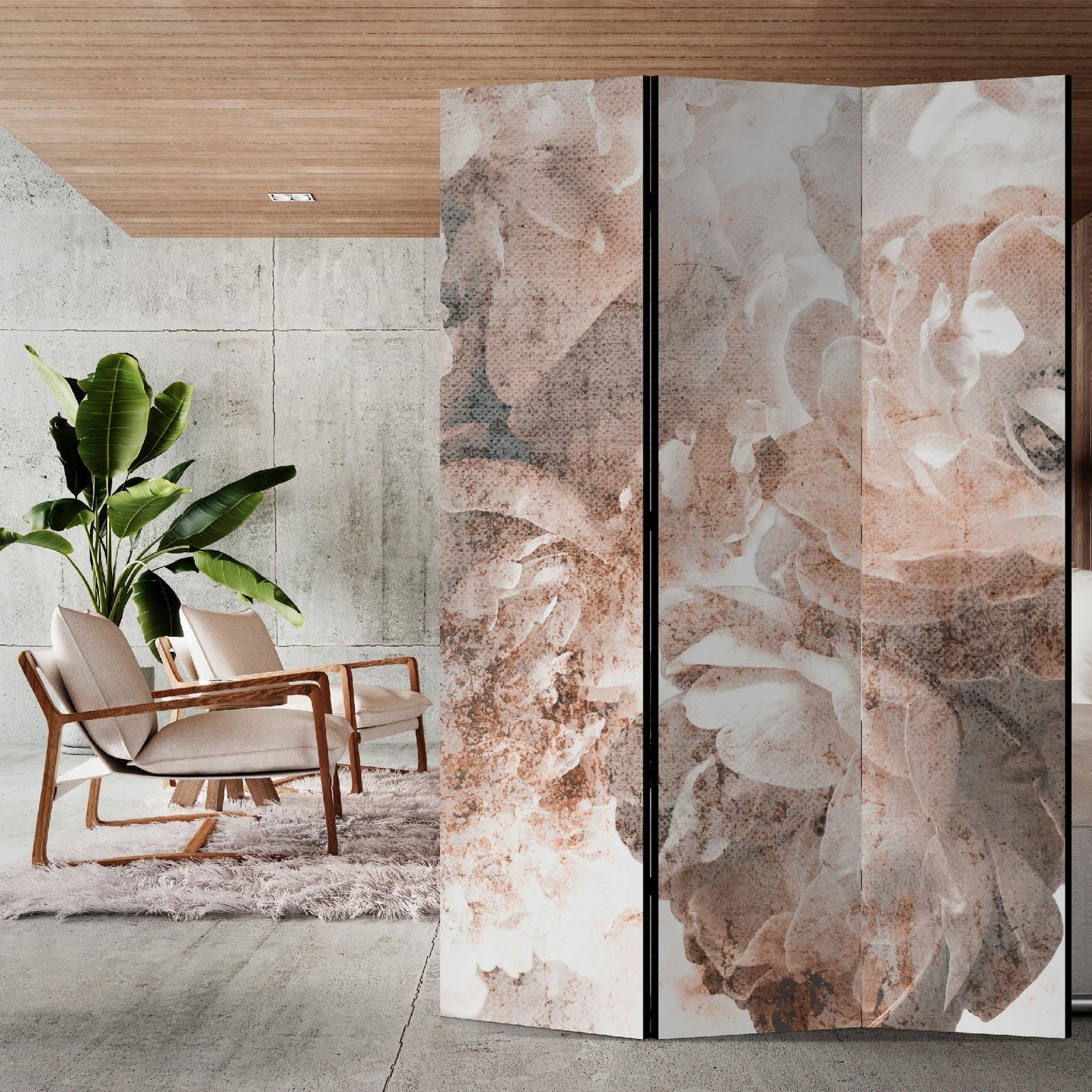 Azslietnis, vienpusējs, 135x172, Romantiskās peonijas L-ART