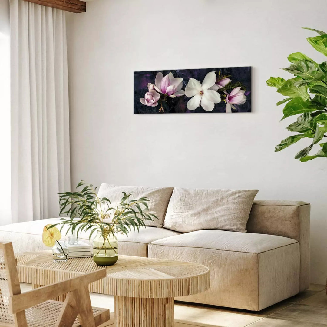 Kanva - Modernā magnolija, (x 1), violeta, 125772