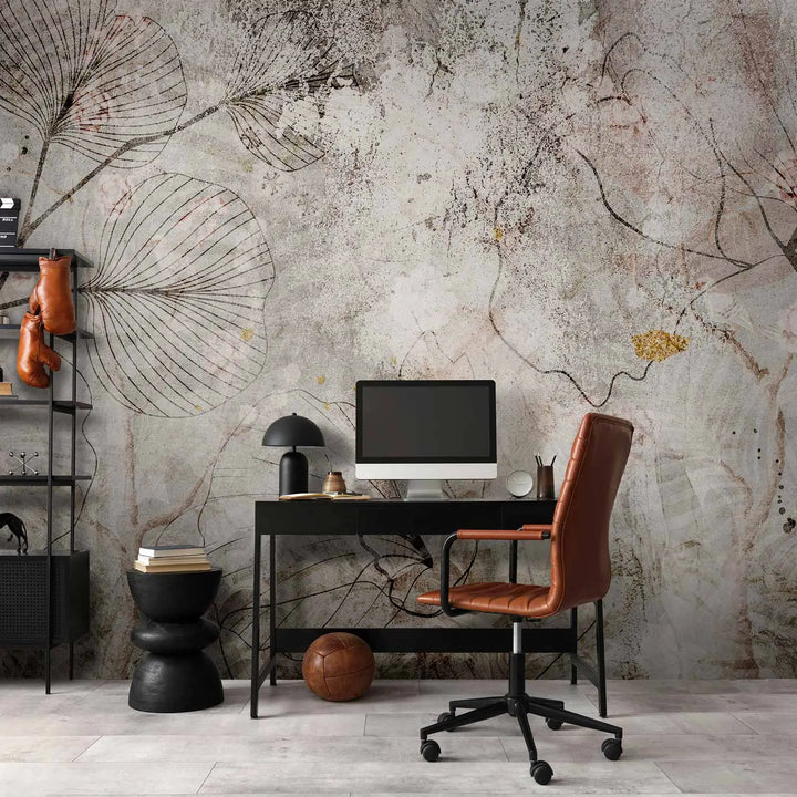 Wall Murals - Floral fresco, 148591