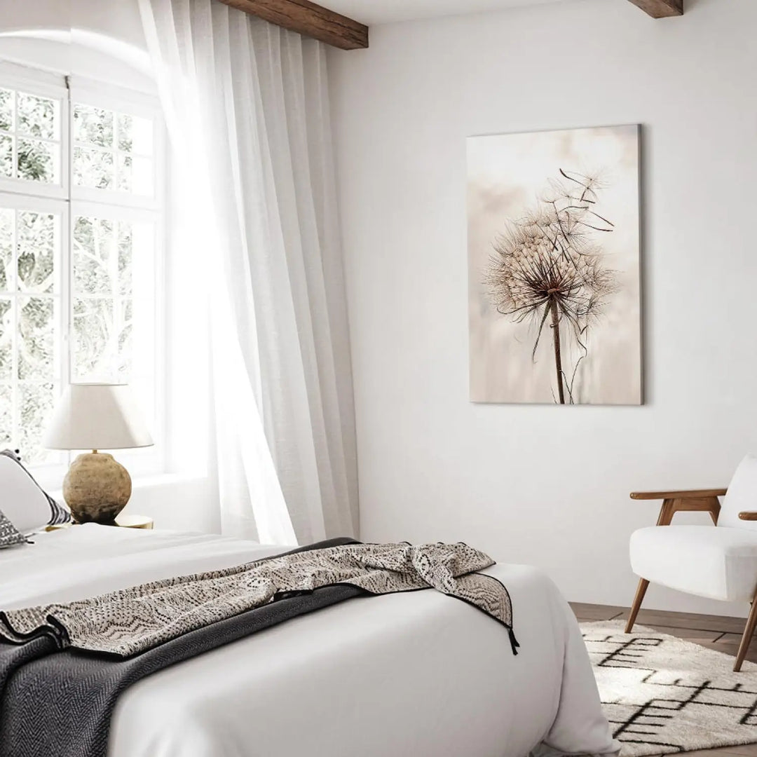 Canva with dandelions - magnetic explosion (x 1), 131566