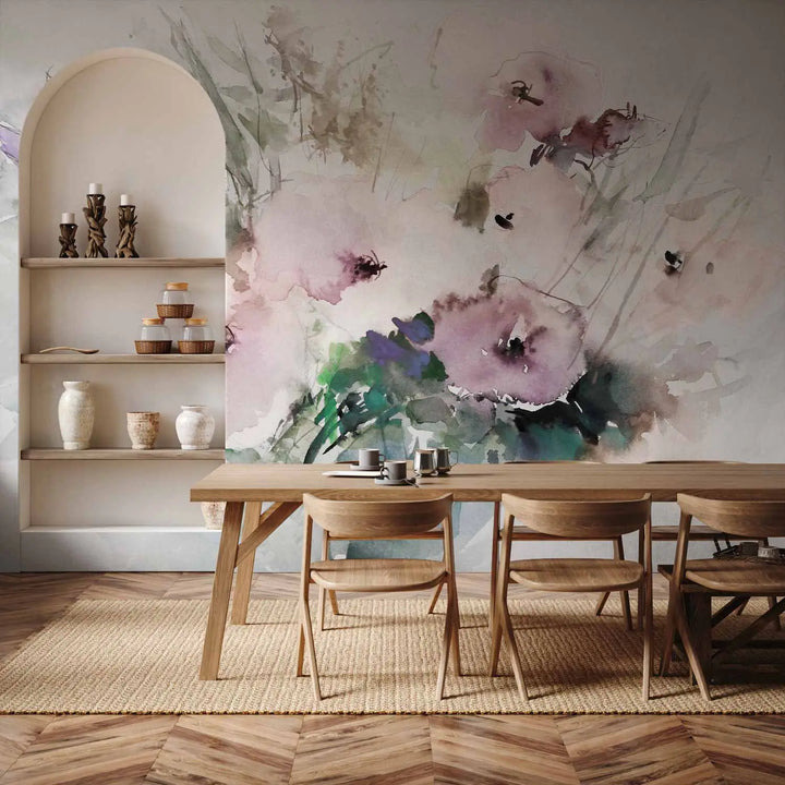 Wall Murals with flowers - Bouquet, 160679