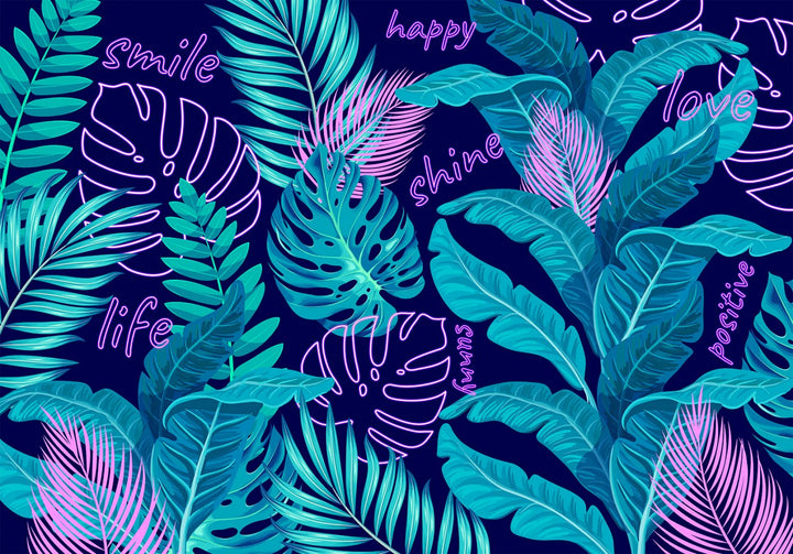 Wall Murals - Neon Jungle, 148800