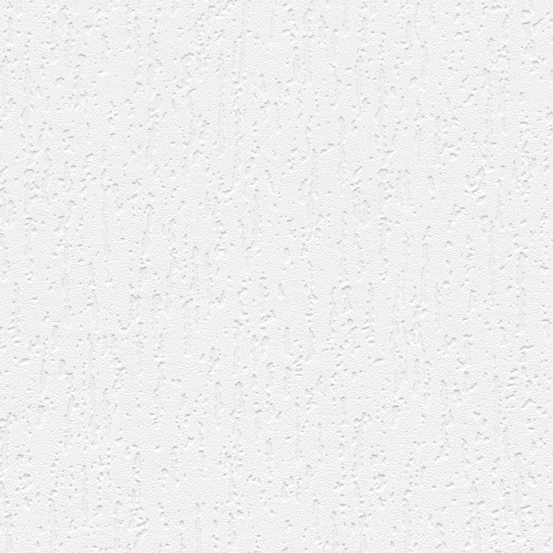 Baltas tapetes ar sienas apmetuma struktūru un 3D efektu, 95565 (0.53x15m) AS Creation