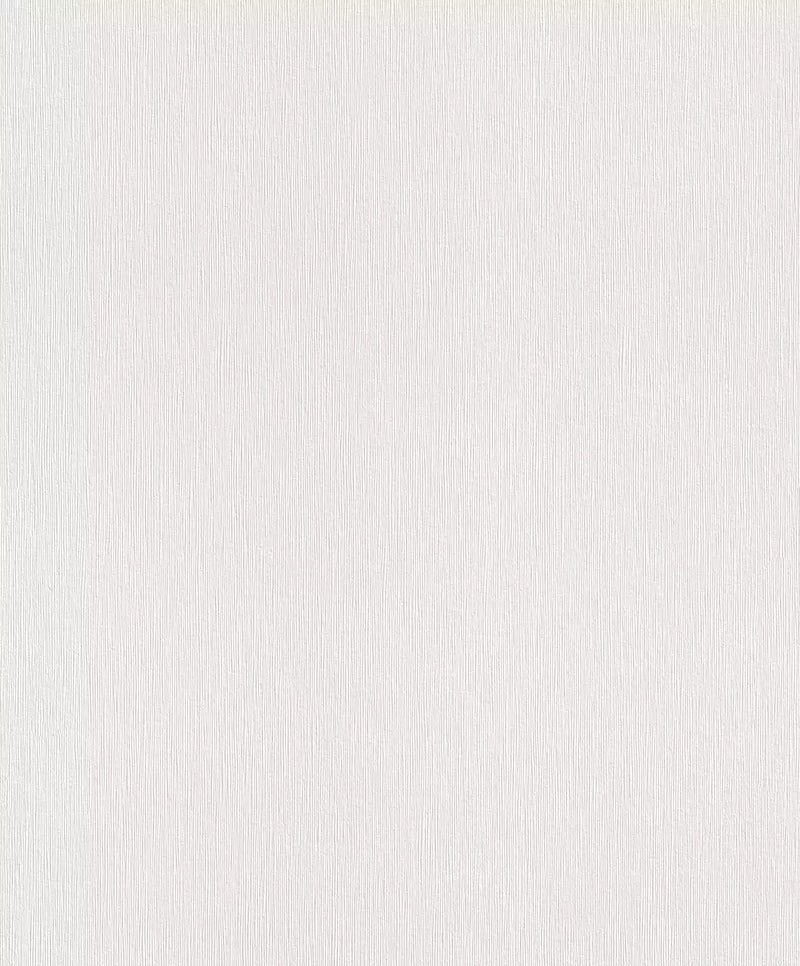 White wallpaper RASCH with fine texture, 653212 RASCH