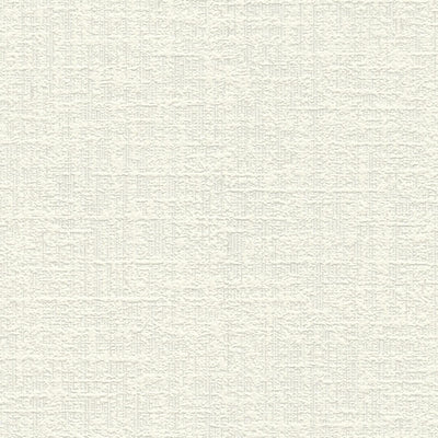 Baltās tapetes RASCH ar smalku tekstila tekstūru, 653717 - nopirkt RASCH