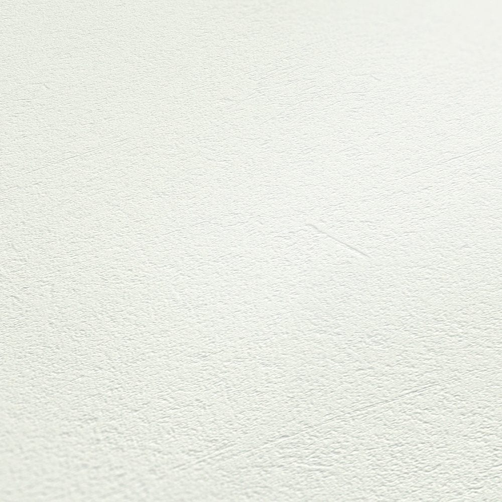 Tapetes guļamistabai - Baltas vienkrāsainas flizelīna tapetes, AS Creation 301561 AS Creation