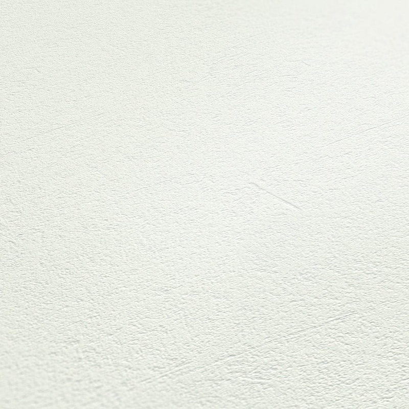 Tapetes guļamistabai - Baltas vienkrāsainas flizelīna tapetes, AS Creation 301561 AS Creation