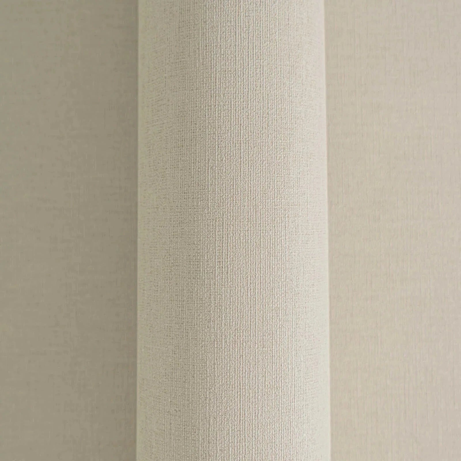 Bēšas vienkrāsainas tapetes ar tekstila reljefa struktūru - 371782 AS Creation
