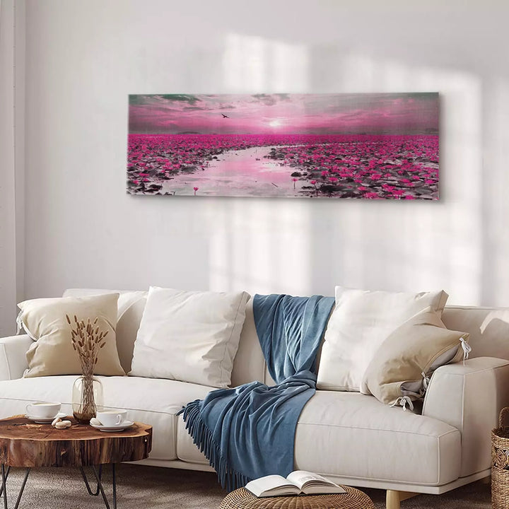 Canva - Lilies and Sunset, (x 1), 107303