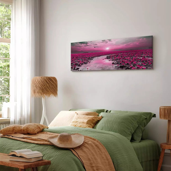 Canva - Lilies and Sunset, (x 1), 107303