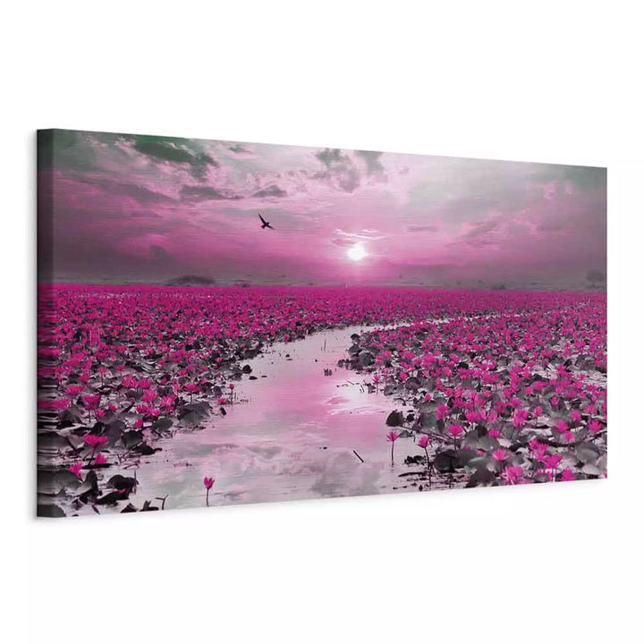 Canva - Lilies and Sunset, (x 1), 107303