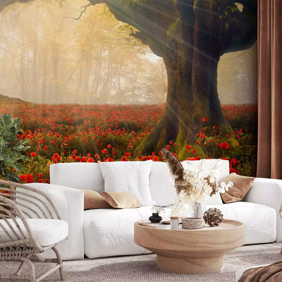 Wall Murals 60387 Morning among poppies