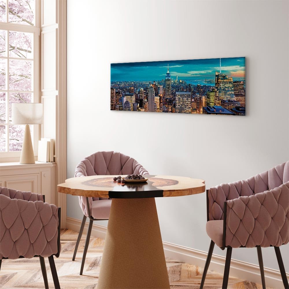 Canvas-taulut Sininen metropoli