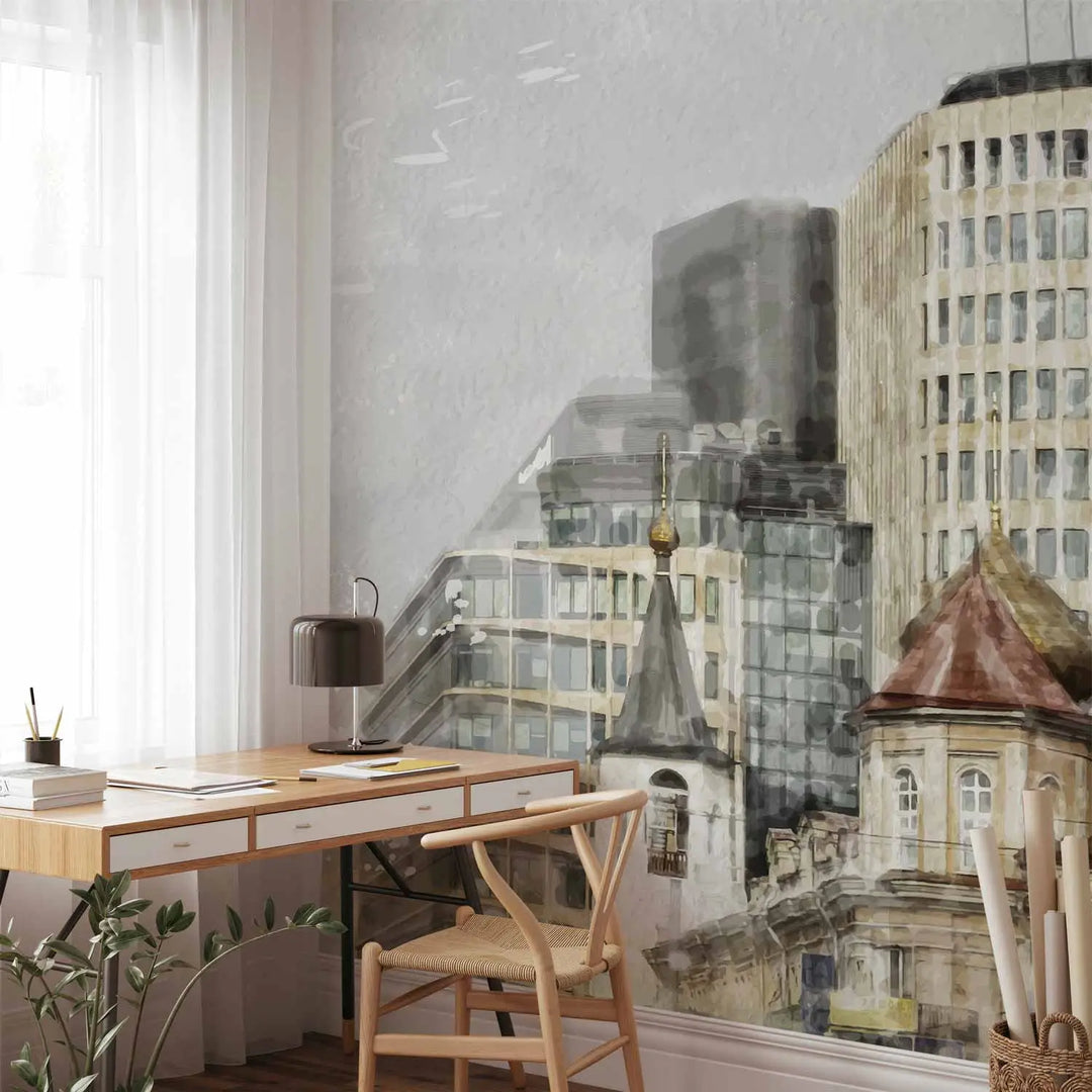 Wall Murals - City of Past and Future, 160677