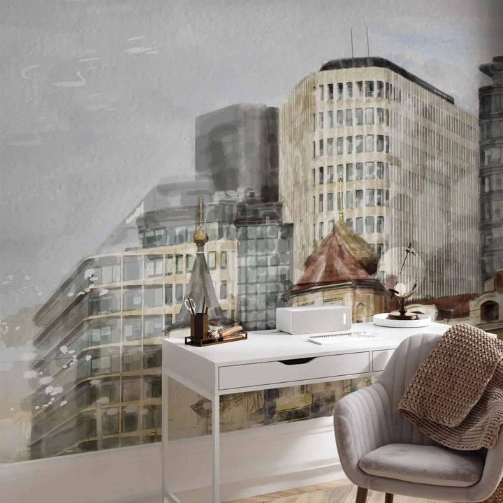 Wall Murals - City of Past and Future, 160677