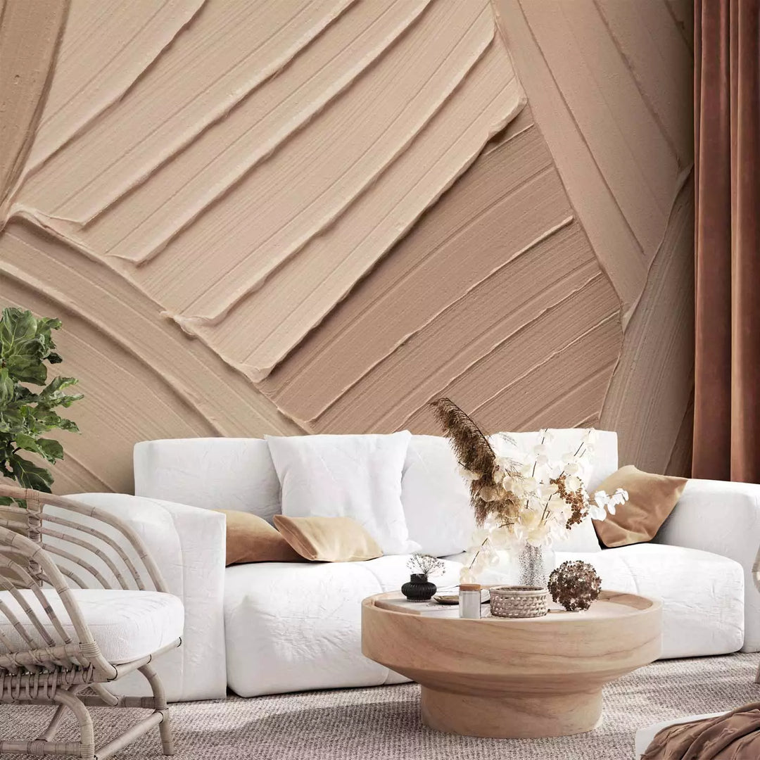 Fototapetai - Šiltų tonų meninė kompozicija, 149748