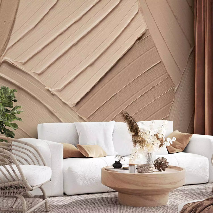 Fototapetai - Šiltų tonų meninė kompozicija, 149748