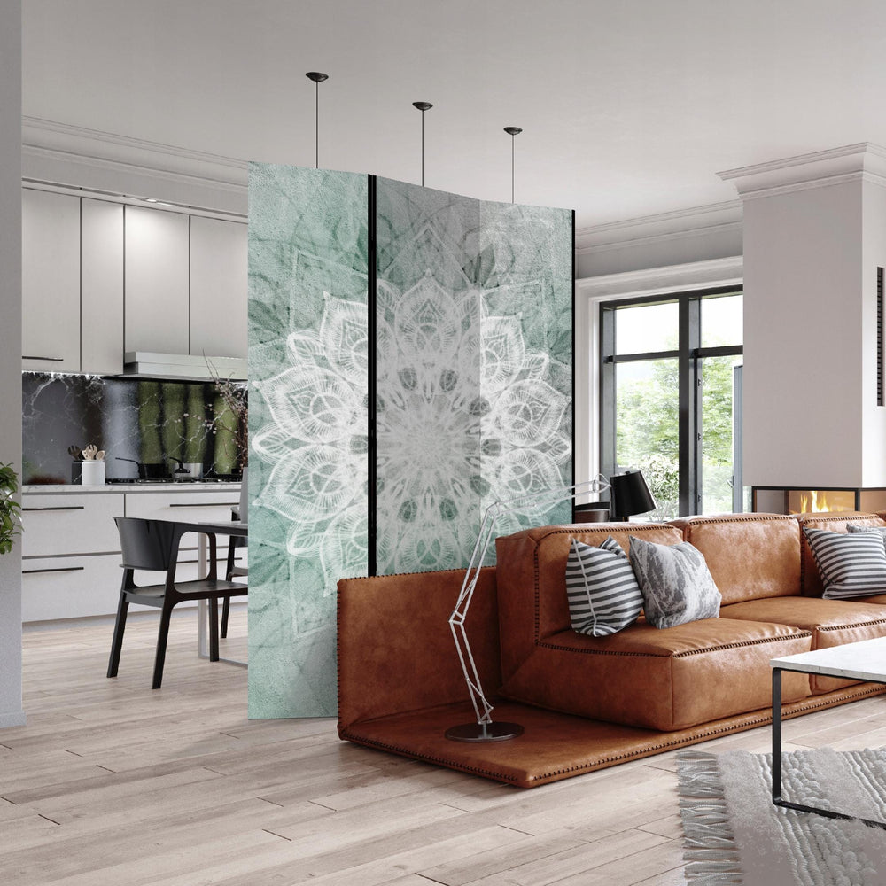 Dekoratīvais aizslietnis, vienpusējs, 135x172, Harmoniskā Mandala L-ART