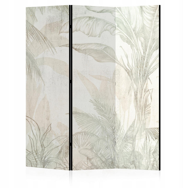 Dekoratīvais aizslietnis, vienpusējs, 135x172, Tropu lapas (Boho stils) L-ART