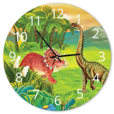 Dekoratīvais sienas pulkstenis Dinozauru ēra Home Trends