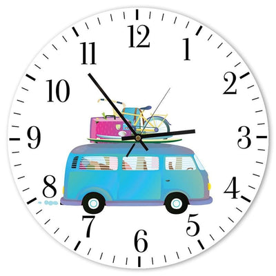 Dekoratīvais sienas pulkstenis Laiks doties ceļojumā Home Trends