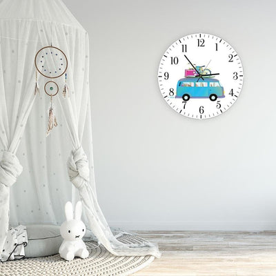 Dekoratīvais sienas pulkstenis Laiks doties ceļojumā Home Trends