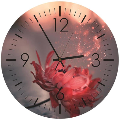 Dekoratīvais sienas pulkstenis Ziedu maģija Home Trends